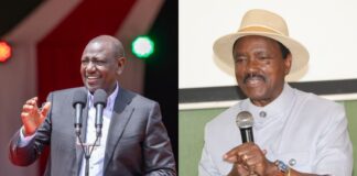Kalonzo Fires Back at President Ruto Over Tseikuru Road to His Home