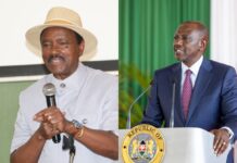 ‘He can’t develop his rural road’ – Ruto ridicules Kalonzo for opposing change