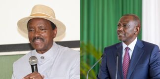‘He can’t develop his rural road’ – Ruto ridicules Kalonzo for opposing change