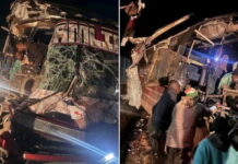 Several Injured After Dreamline Bus Collides With Lorry in Early Morning Nairobi-Naivasha Highway Accident