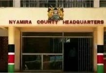 Nyamira MCAs, Staff Storm County Headquarters Demanding Immediate Payment of their Delayed Salaries