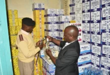 NACADA Seizes Hundreds of Fake Alcohol Brands in a Narok Town Raid