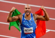 Marcell Jacobs back with coach who led him to Olympic gold
