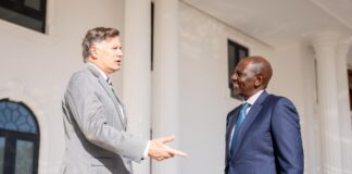 Details of Ruto’s Meeting with US Deputy Secretary of State Christopher Landau at State House