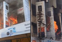 Fire breaks out along Luthuli Avenue, several shops destroyed