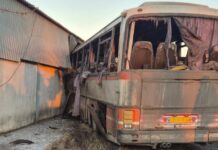 12 people killed in bus attack in Ukraine