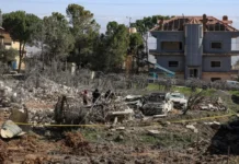 Israeli strikes kill at least 10 in Lebanon, officials say