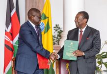 President Ruto, Governor Sakaja sign Nairobi County and National Govt cooperation deal