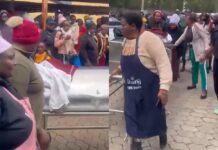 Parents protest at Moi Comprehensive School in Nakuru following the death of a Grade 8 learner