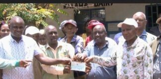 Kalawa Dairy Farmers Receive KSh 850,000 Drought Mitigation Grant