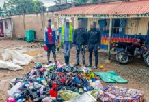 Police Recovers Stolen Items as Security Operations Intensify in Kisumu