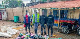Police Recovers Stolen Items as Security Operations Intensify in Kisumu