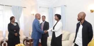 DP Kindiki Mourns with the Family of Former Ol Kalou MP David Kiaraho