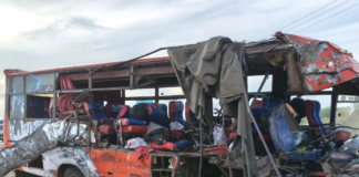 Six dead after Chania bus collides with trailer in dawn crash near Maungu