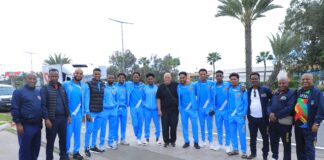 Eritrea’s Football National Team arrived in Morocco