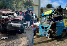 1 dead, 8 injured after bus crashes into vehicles on Valley Road, Nairobi