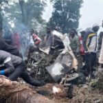 Bodies of 6 dead in Nandi helicopter crash taken to MTRH Eldoret