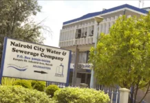 Nairobi Water announces interruption in Kileleshwa, Upper Hill, State House upto Sunday