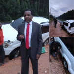 Former Presidential Aspirant Reuben Kigame faults Easy Coach after narrowly escaping accident in Vihiga County