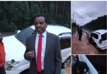Former Presidential Aspirant Reuben Kigame faults Easy Coach after narrowly escaping accident in Vihiga County