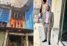 MCA Aspirant Abdiwahab Nurow Slams Nairobi County For Poor Fire Response in Eastleigh’s Yare Plaza