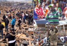 ‘Red-eyed Pharaoh’ – Ex-DP Gachagua condemns Ruto over overnight demolitions in Gikomba