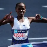 Kosgei wins Tokyo Marathon in record time