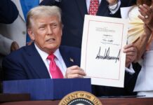 Trump’s signature to appear on US dollars in first for sitting president