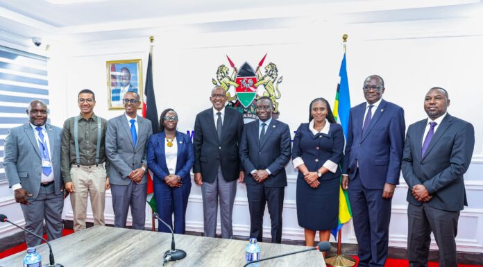 Health CS Hon Aden Duale holds bilateral talks with the East, Central and Southern Africa Health Community (ECSA-HC) delegation