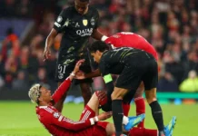 Ekitike to miss rest of season and World Cup