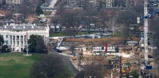 Judge temporarily halts construction of Trump’s White House ballroom