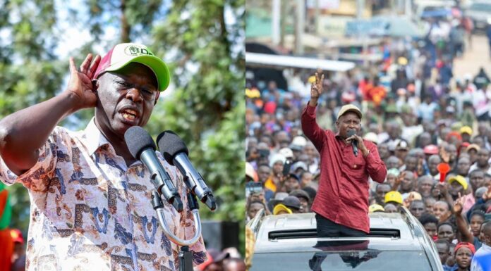 Gachagua escalates attacks on Kindiki days after Ol Kalou encounter