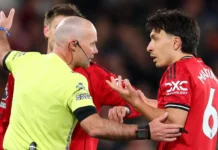 Carrick says Martinez hair-pull red card ‘one of worst decisions I’ve seen’