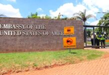 U.S. Embassy in Nairobi to remain closed on June 1 to observe Madaraka Day