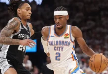 Thunder beat Spurs to move one win from NBA Finals