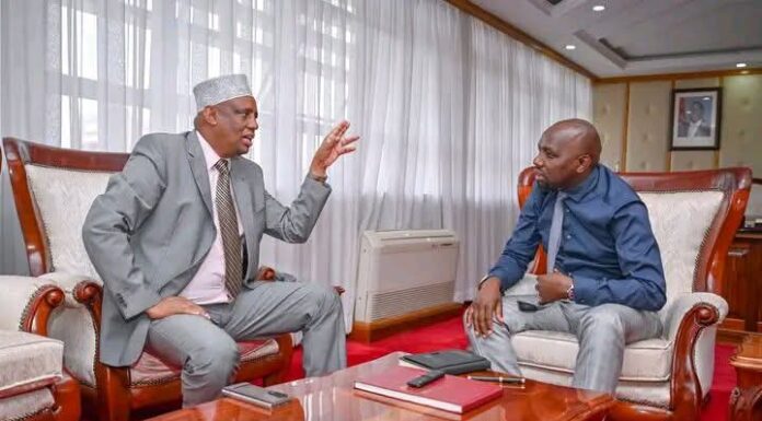 CS Murkomen halts security facility plan over Wajir–Marsabit dispute