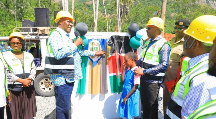 Governor Malombe, Defense PS Mariru Launch Nzamba Kitonga Memorial Hospital Project