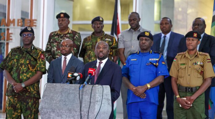 CS Murkomen blames political inciters for protest and looting during anti-fuel protests