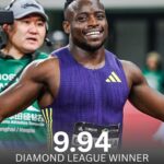 Omanyala Wins Xiamen Diamond League 100m after clocking 9.94 seconds