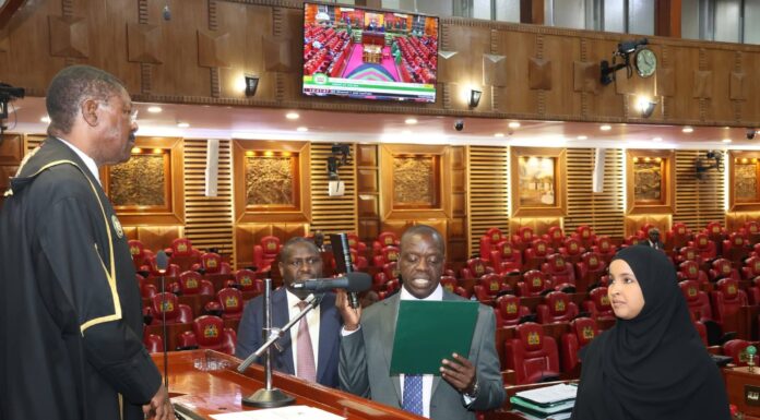 UDA’s David Keter Sworn In as Emurua Dikirr Member of Parliament