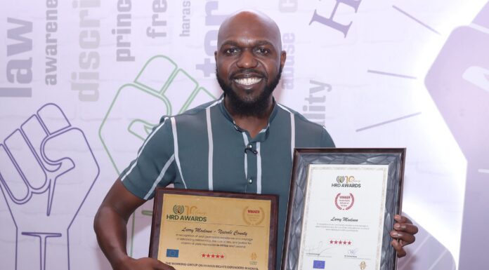 Larry Madowo receives Human Rights Defender award, offers to donate KSh129K prize