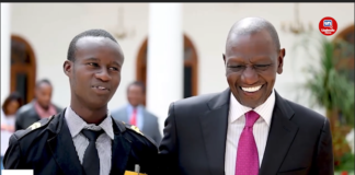 President Ruto hosts student behind viral mimicry at State House