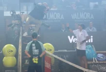 Italian Open match delayed by cup final fireworks