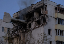 Russian drone crashes into apartment building in Romania