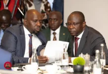 CS Murkomen, IG Kanja Hold Meeting With IEBC Commissioners