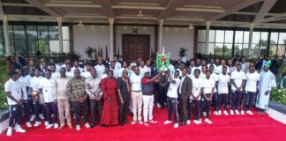 President Ruto pledges Sh10Million to Gor Mahia, awards each player Sh100,000