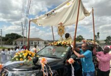 Shrine Mary Help of Christians Upper Hill Celebrates the Solemnity of the Most Holy Body and Blood of Christ
