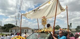 Shrine Mary Help of Christians Upper Hill Celebrates the Solemnity of the Most Holy Body and Blood of Christ