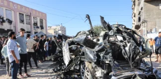 Gaza health officials say 10 killed in Israeli attacks