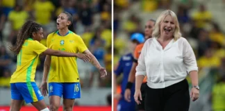 Brazil shown eight red cards in defeat by USA